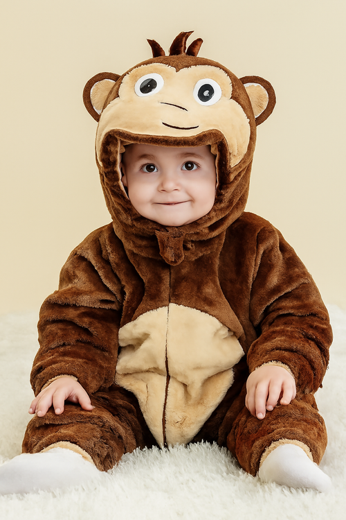 Adorable Animal-Themed Boys' Clothes Cute Kids' Crawling Suit